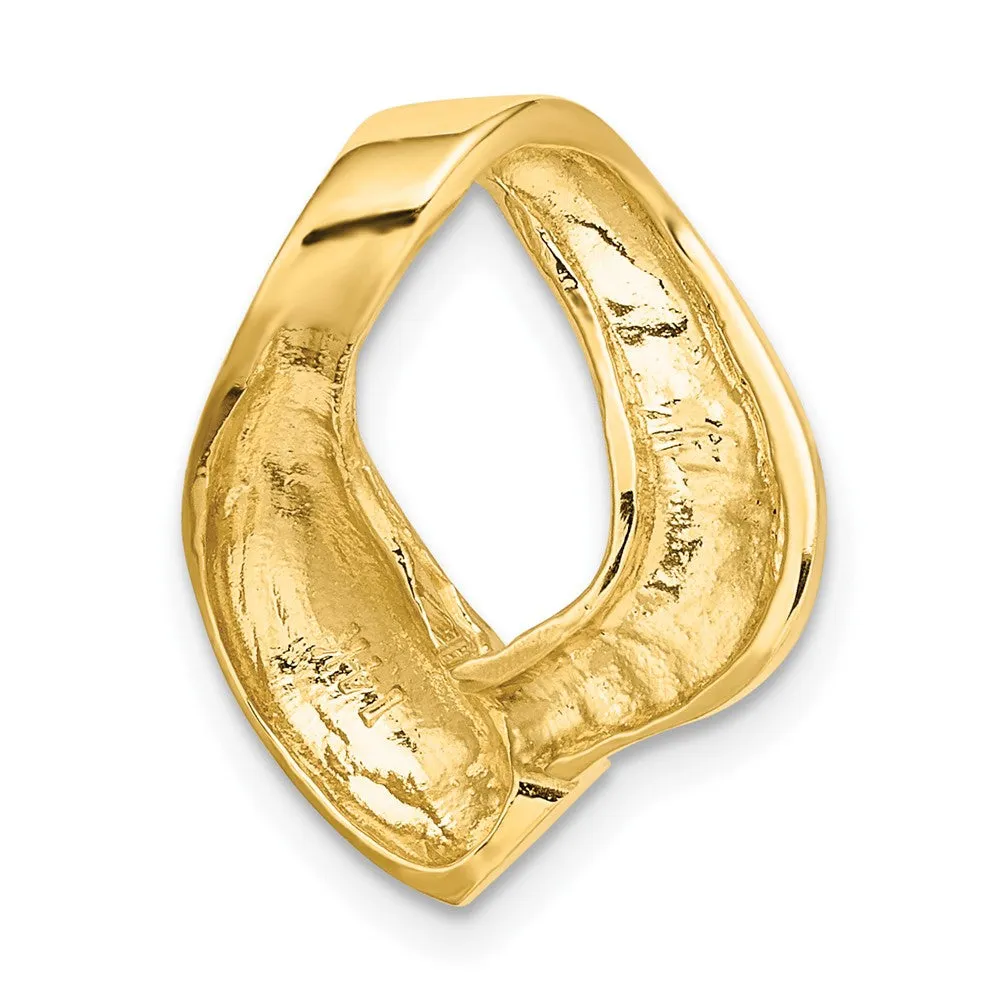 14k Fits up to 6mm Regular/8mm Fancy Omega Slide
