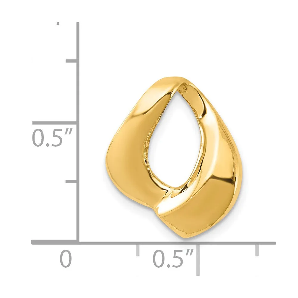 14k Fits up to 6mm Regular/8mm Fancy Omega Slide