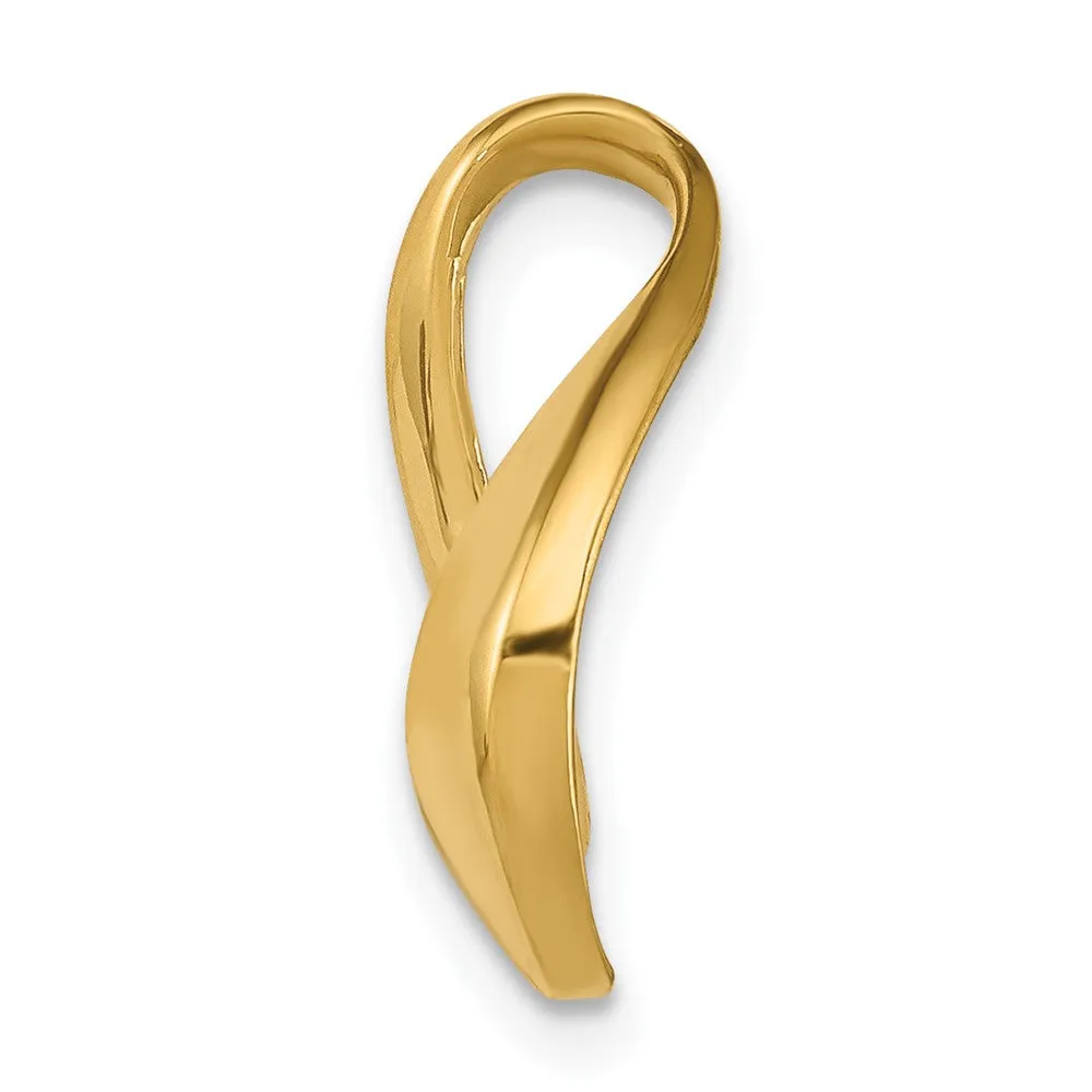 14k Fits up to 6mm Regular/8mm Fancy Omega Slide