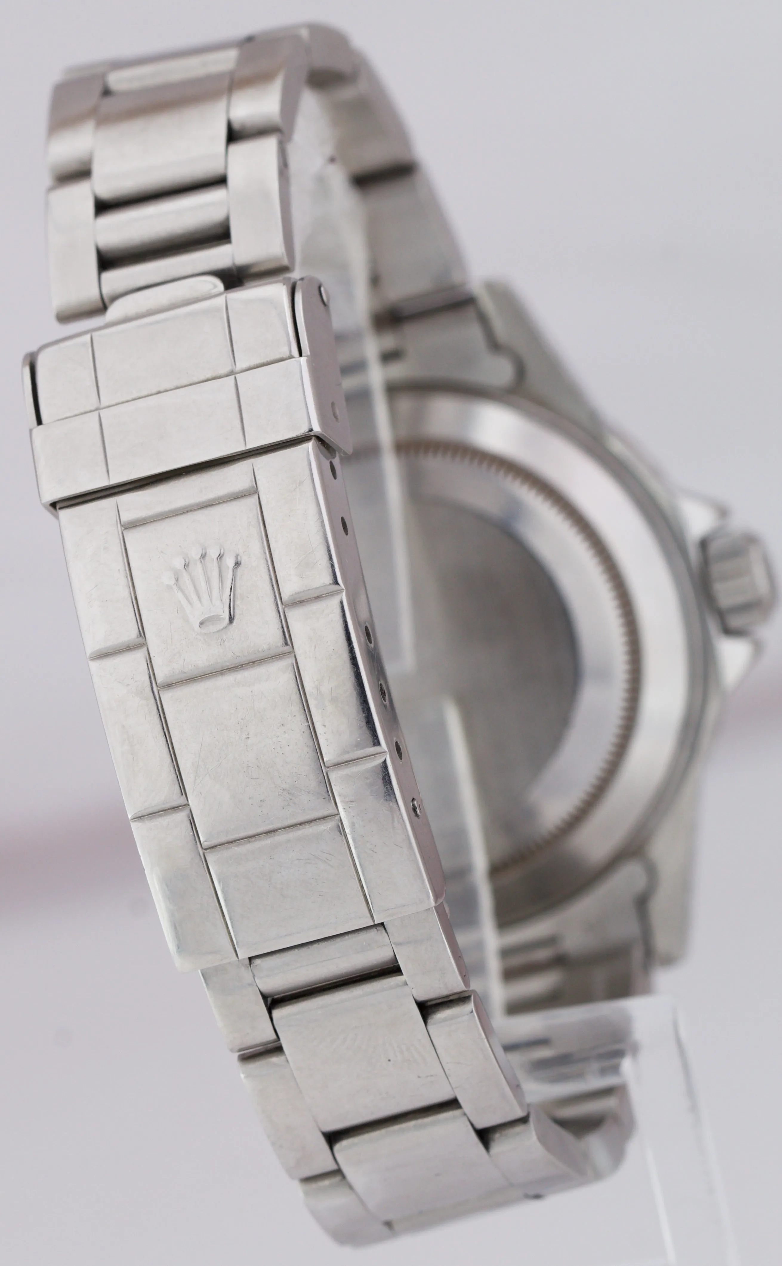 1990 Rolex Submariner No-Date Stainless Steel LUME Black Dive 40mm Watch 14060