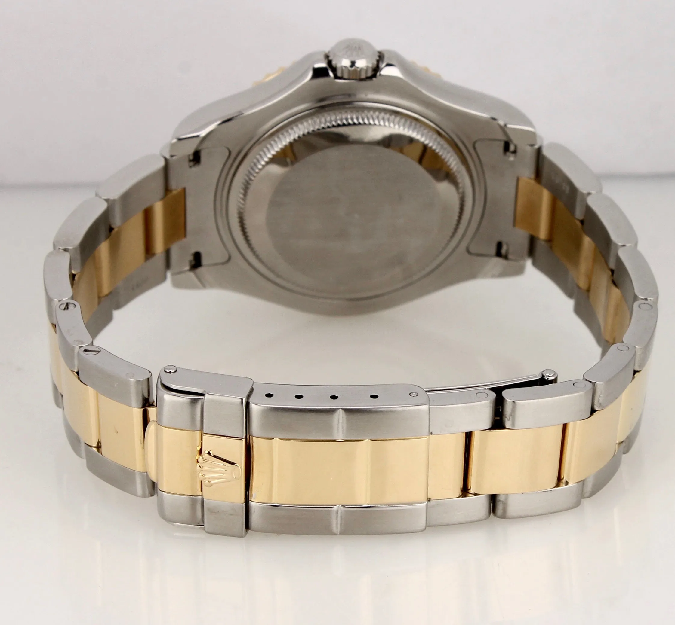 1999 Ladies Rolex Yacht-Master 68623 A 35mm 18K Two Tone Gold Steel Swiss Watch