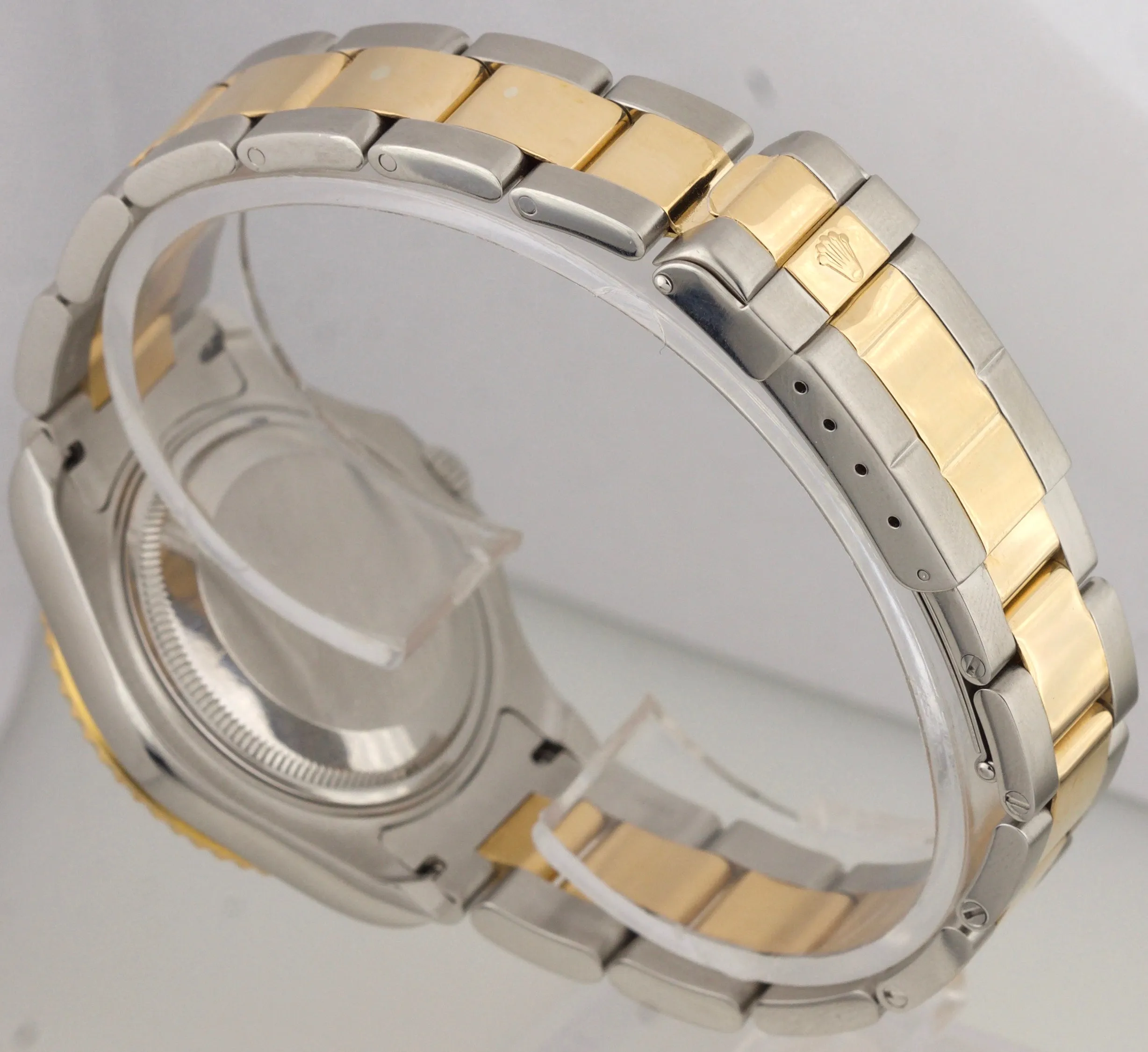 1999 Ladies Rolex Yacht-Master 68623 A 35mm 18K Two Tone Gold Steel Swiss Watch