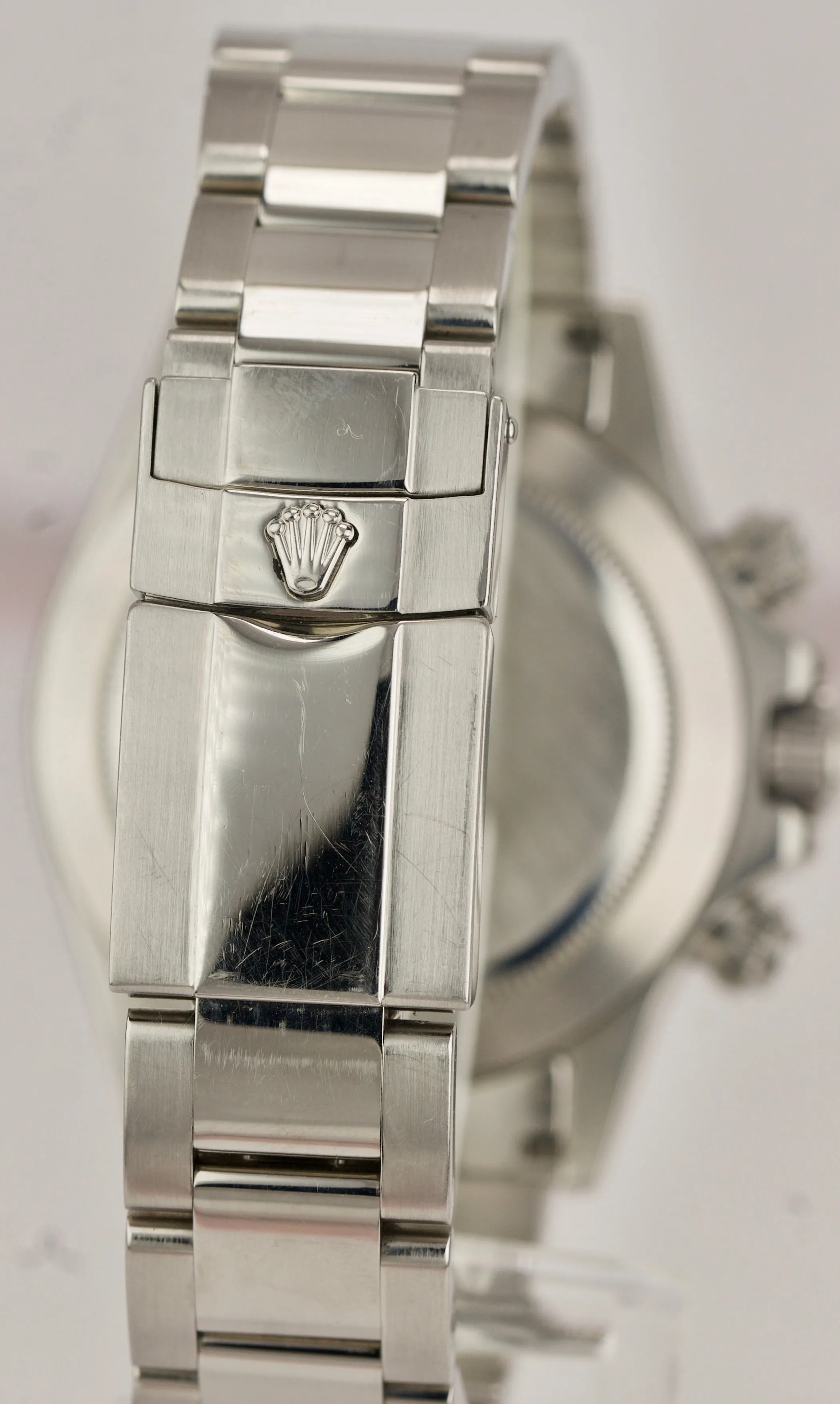 2000 Rolex Daytona THIN HANDS White Stainless Steel 40mm FIRST YEAR Watch 116520