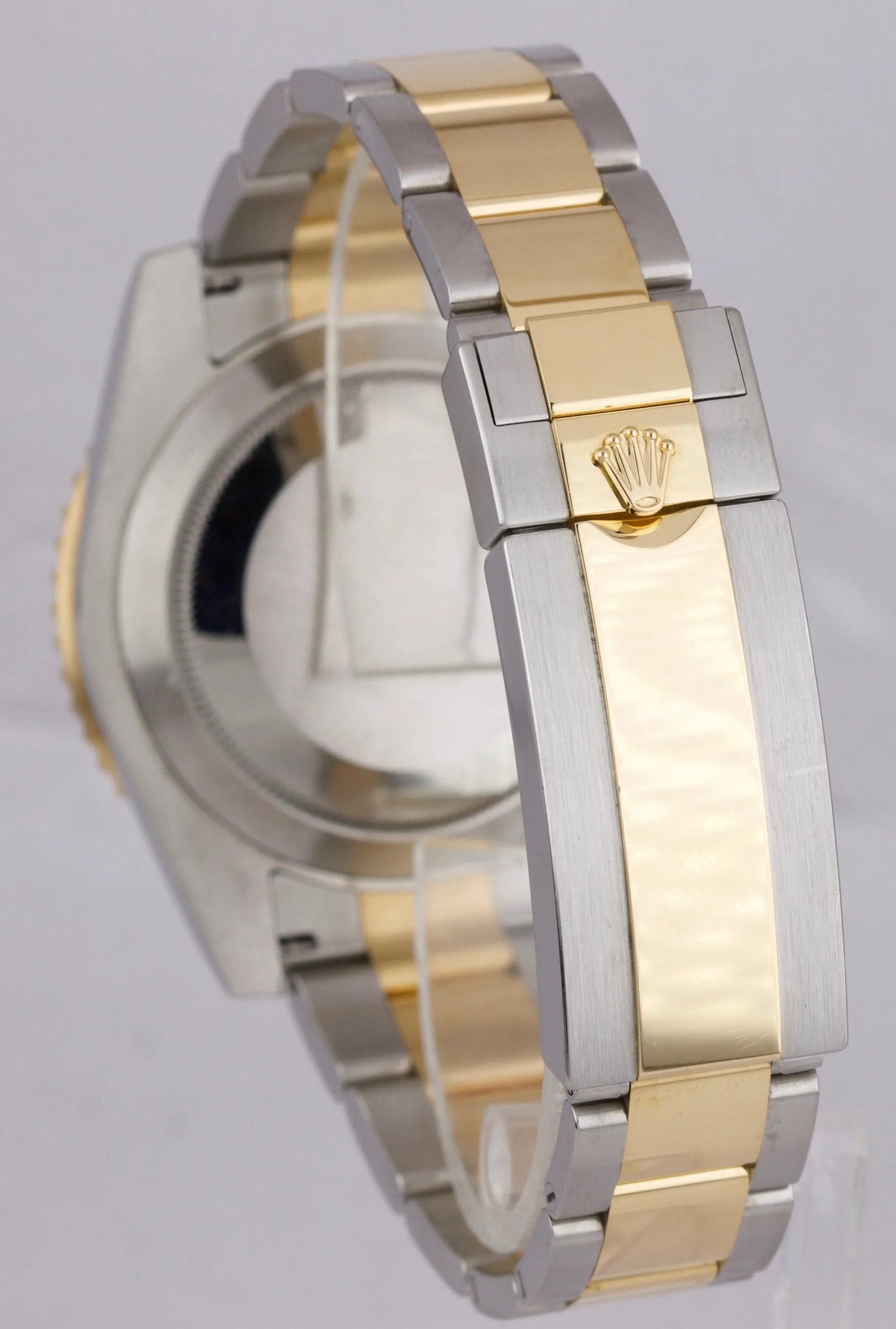 2019 Rolex Submariner Date Ceramic Two-Tone Stainless Gold Blue Watch 116613 LB