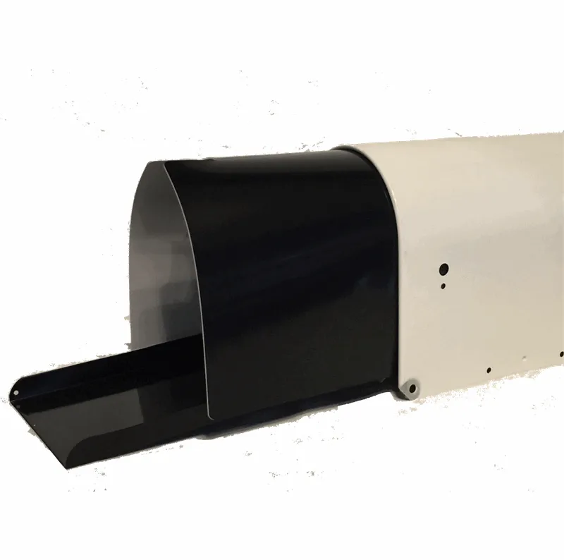 6 1/4"(w) x 8"(h) Small Rust Sleeve and RetroFit Door Combo-White