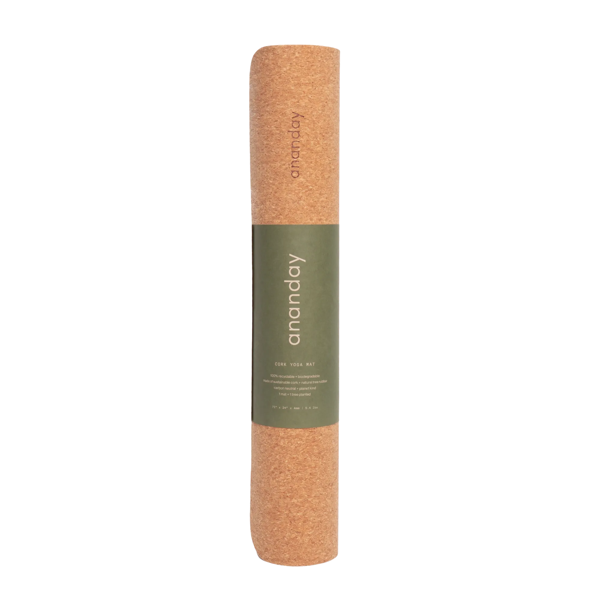 Ananday Cork Yoga Mat