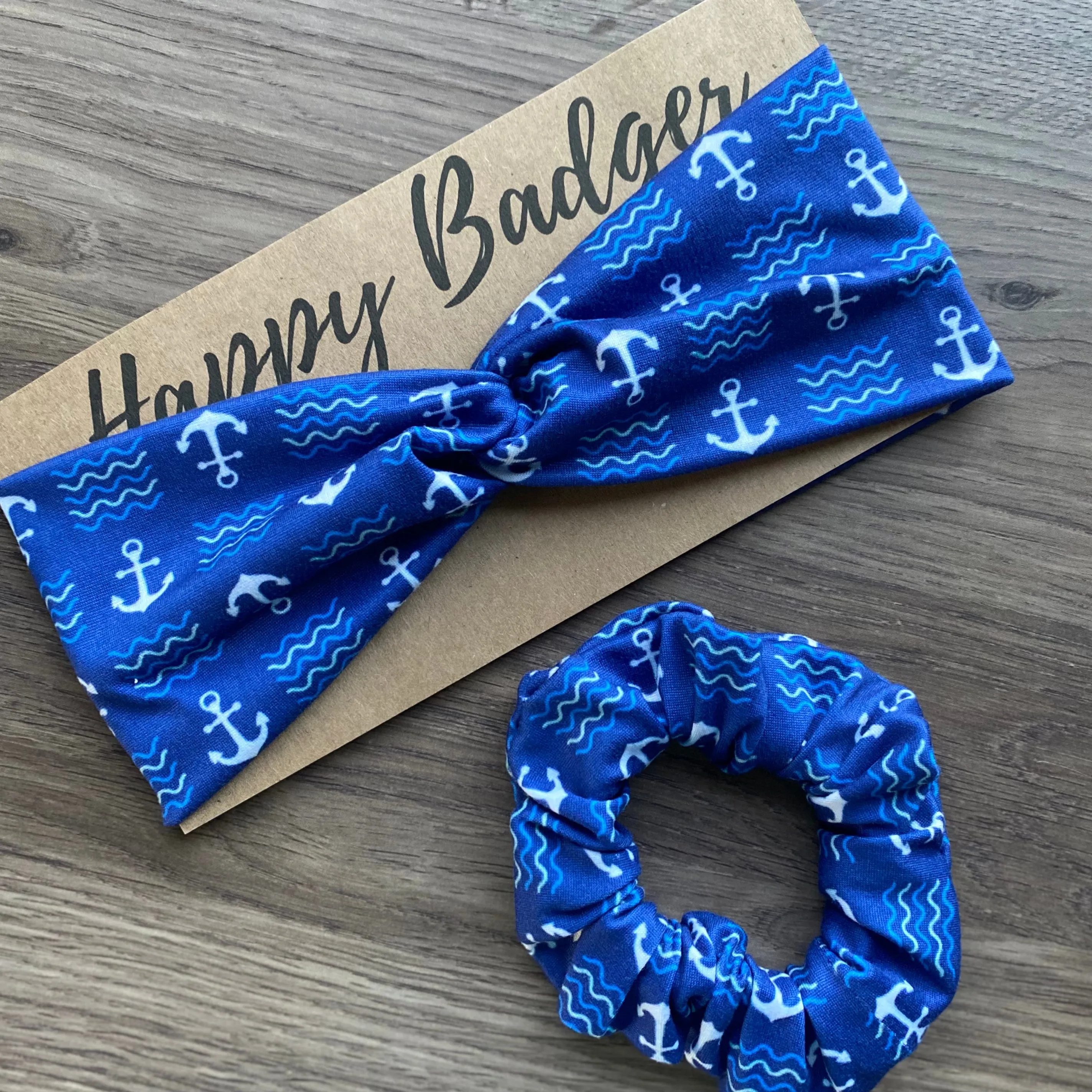 Anchors Aweigh Twist Headband