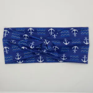 Anchors Aweigh Twist Headband