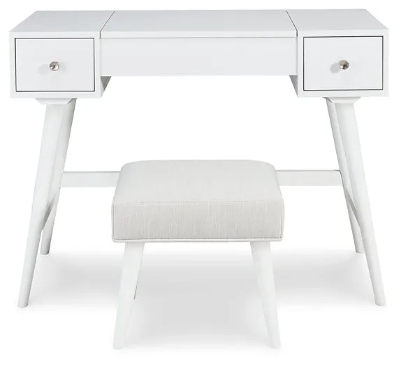 Ashley Express - Thadamere Vanity/UPH Stool (2/CN)