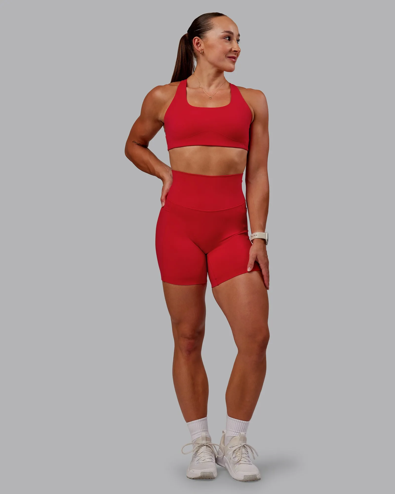 Aspire Sports Bra - Flame