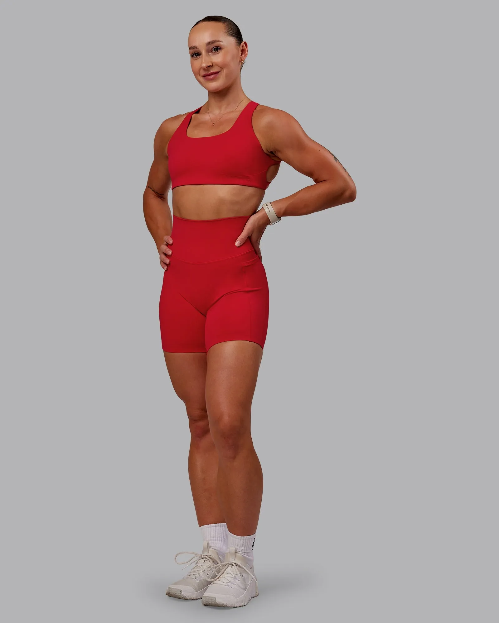 Aspire Sports Bra - Flame