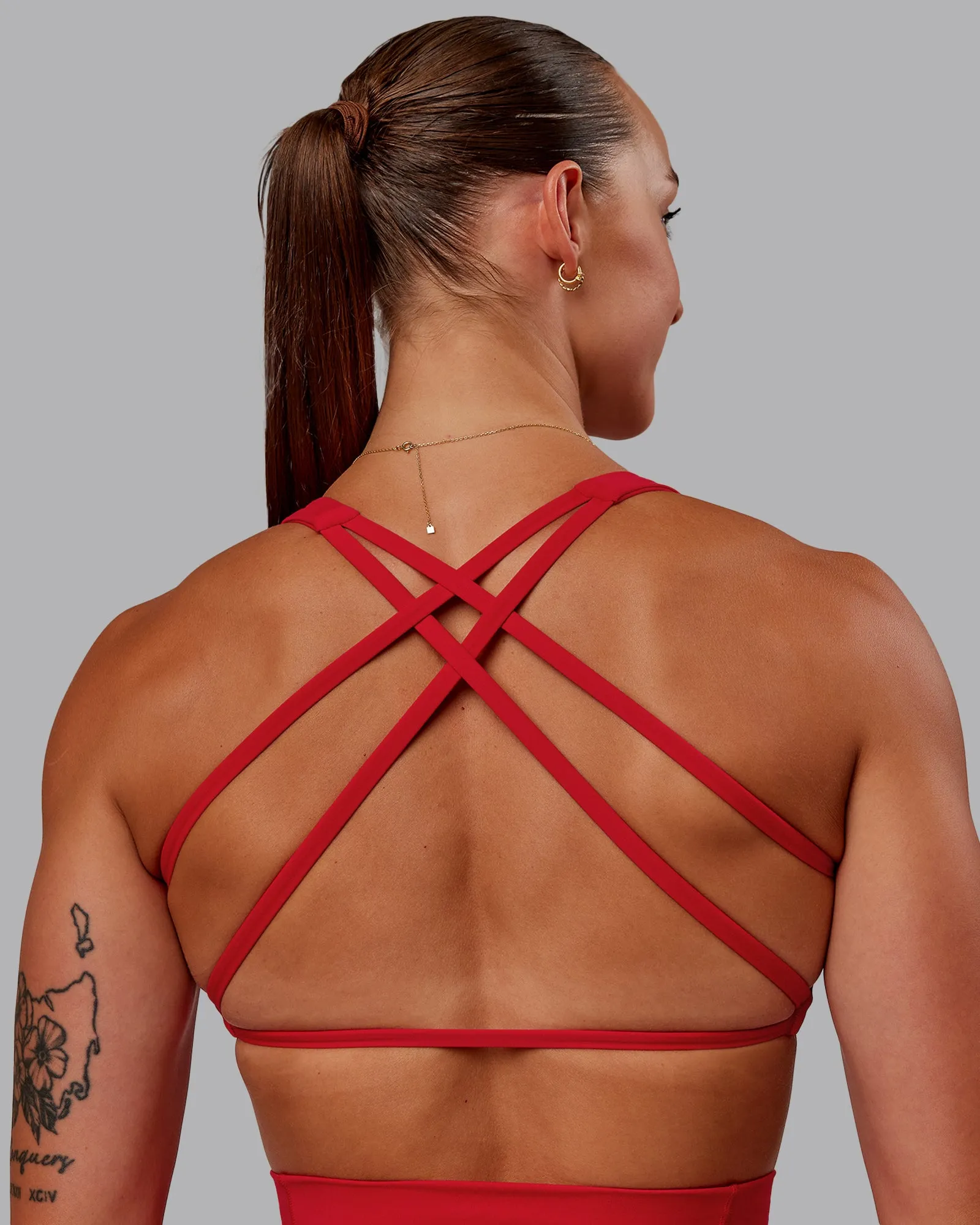 Aspire Sports Bra - Flame