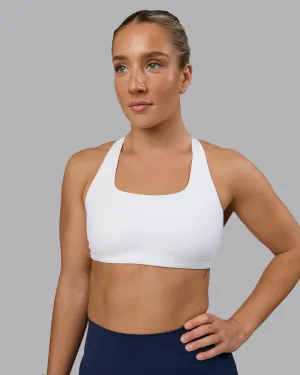 Aspire Sports Bra - White