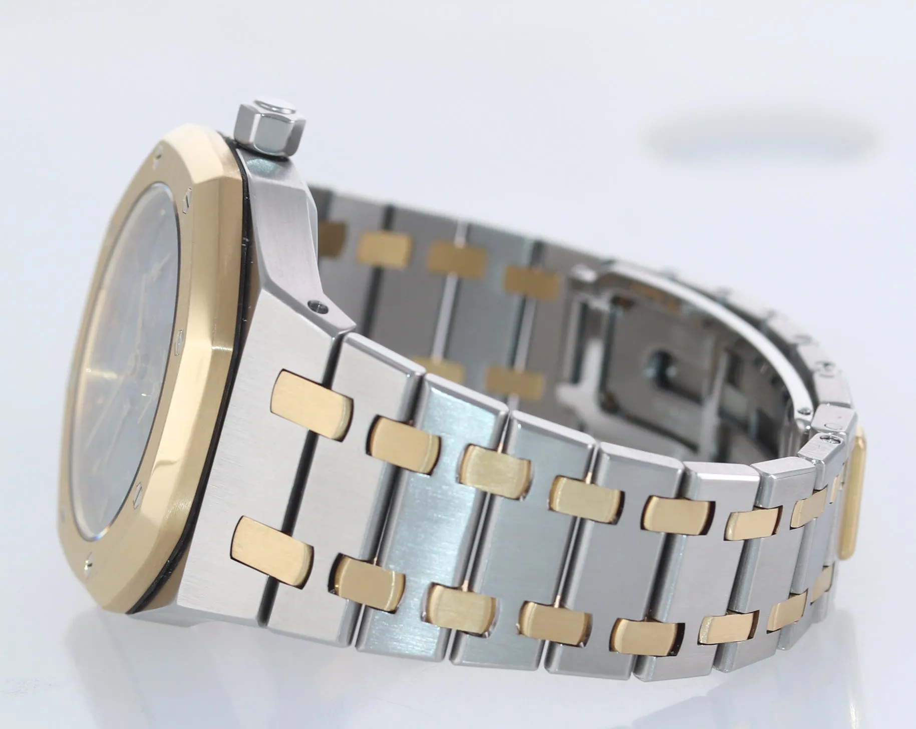 Audemars Piguet Royal Oak Date Two Tone Gold 36mm Slate Watch