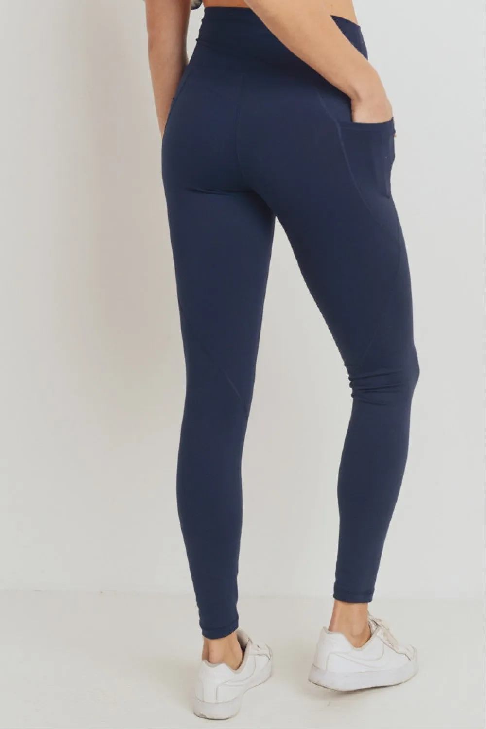 Ava Navy Highwaist Leggings