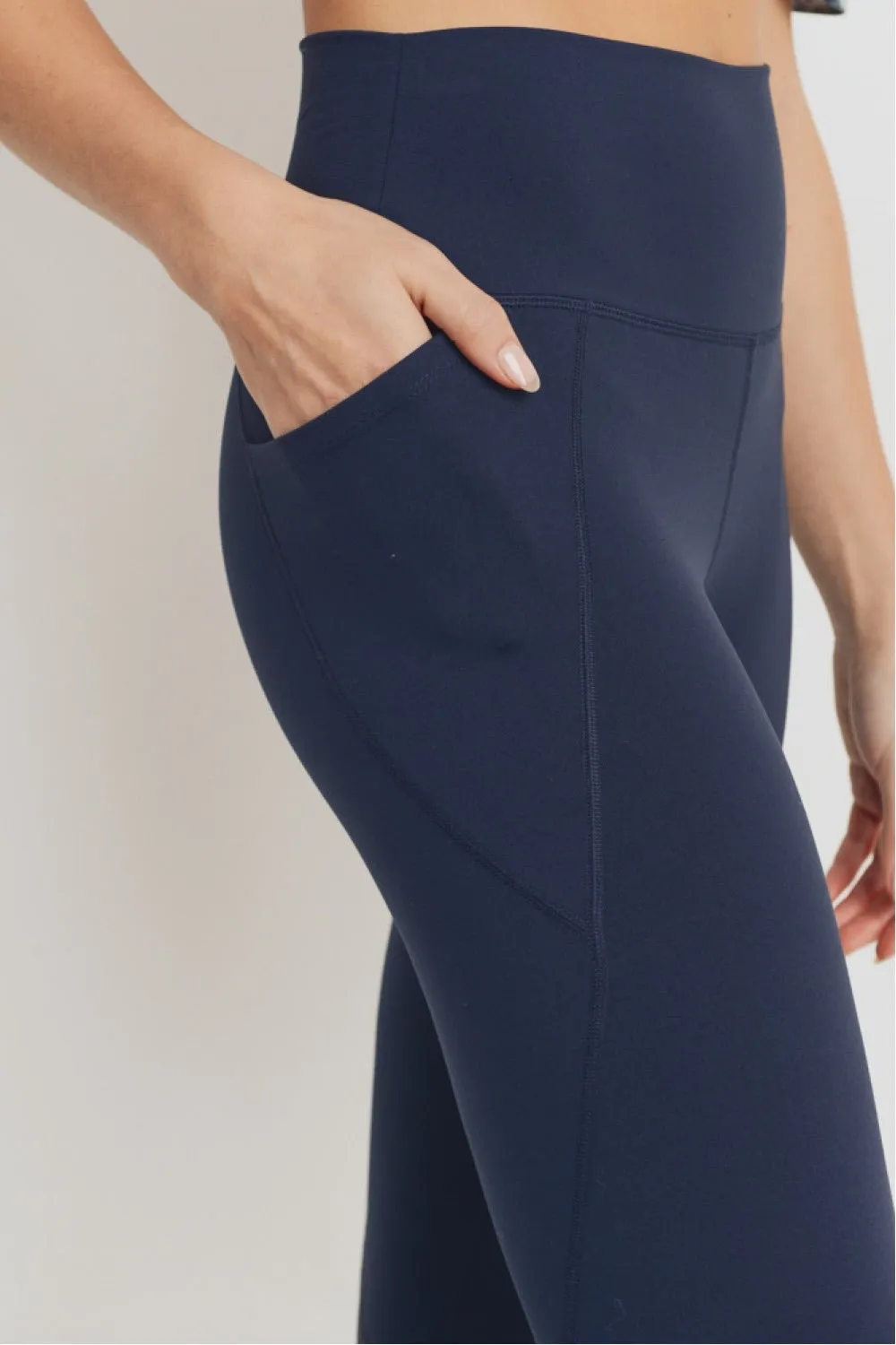 Ava Navy Highwaist Leggings