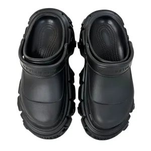 Balenciaga "Hardcrocs" Rubber Slides, 37 NEW