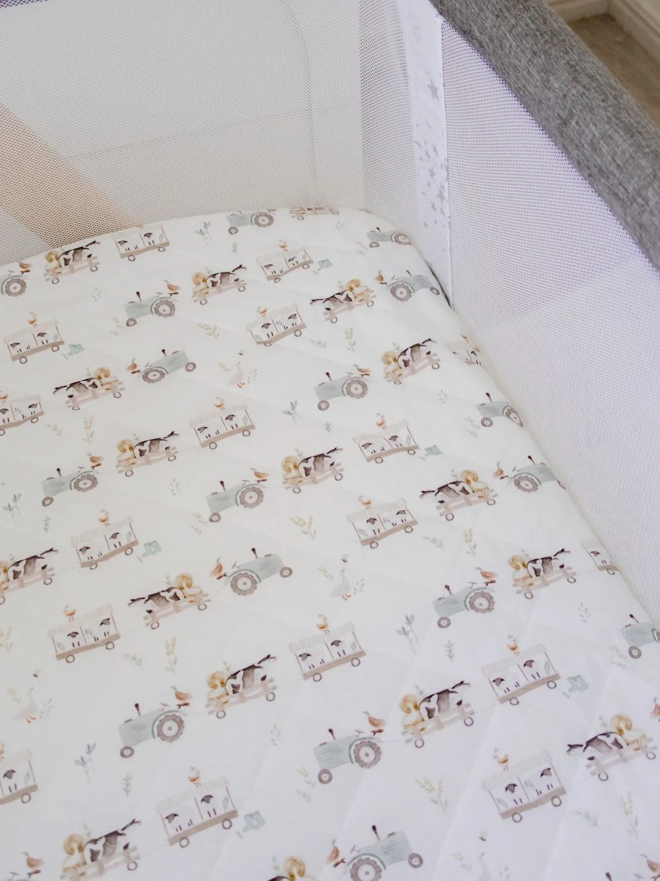 Bambella Co-Sleeper Fitted Waterproof Sheet | Oakwood Farm
