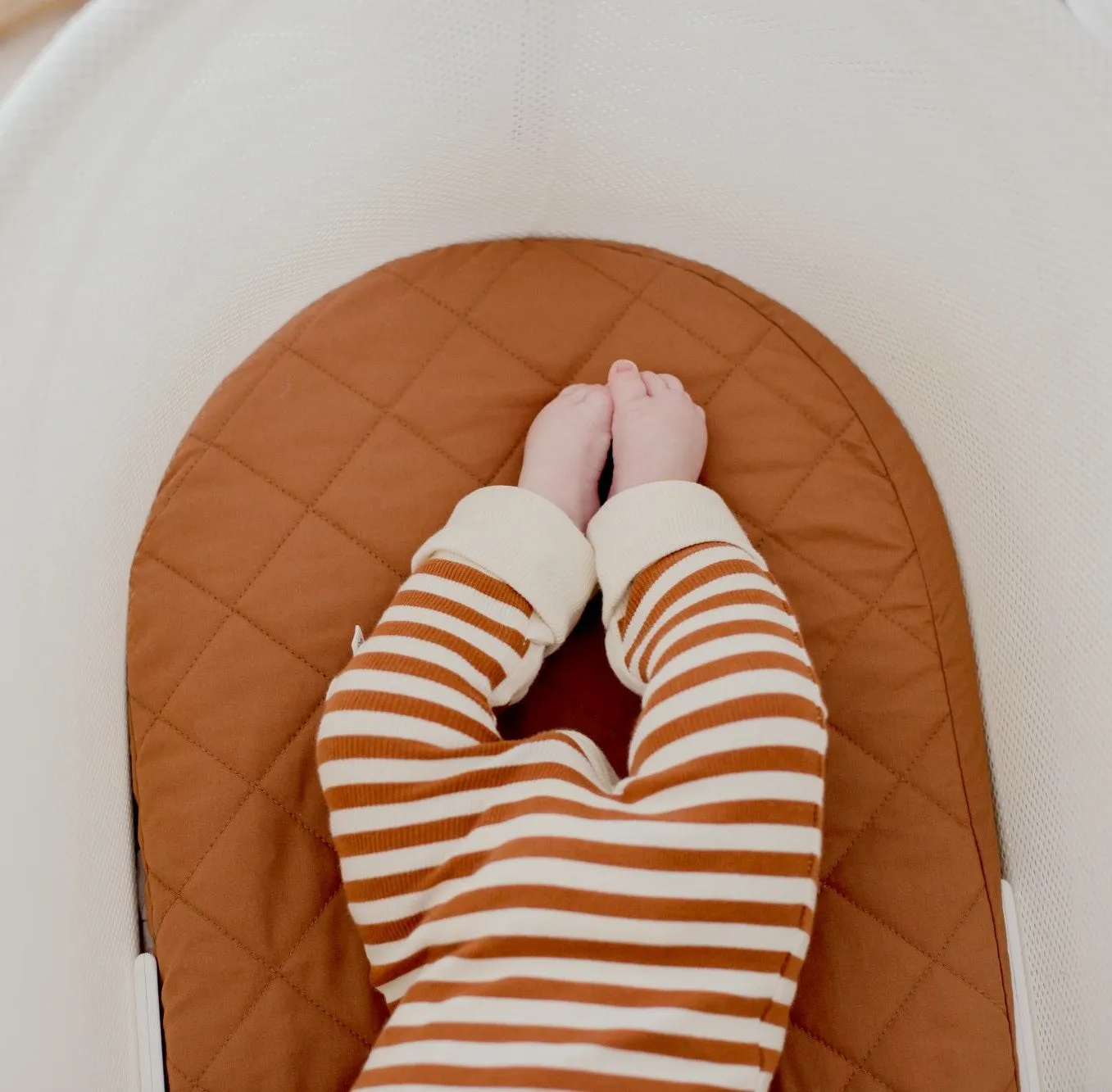 Bambella Waterproof Moses Bassinet Sheet | Chestnut
