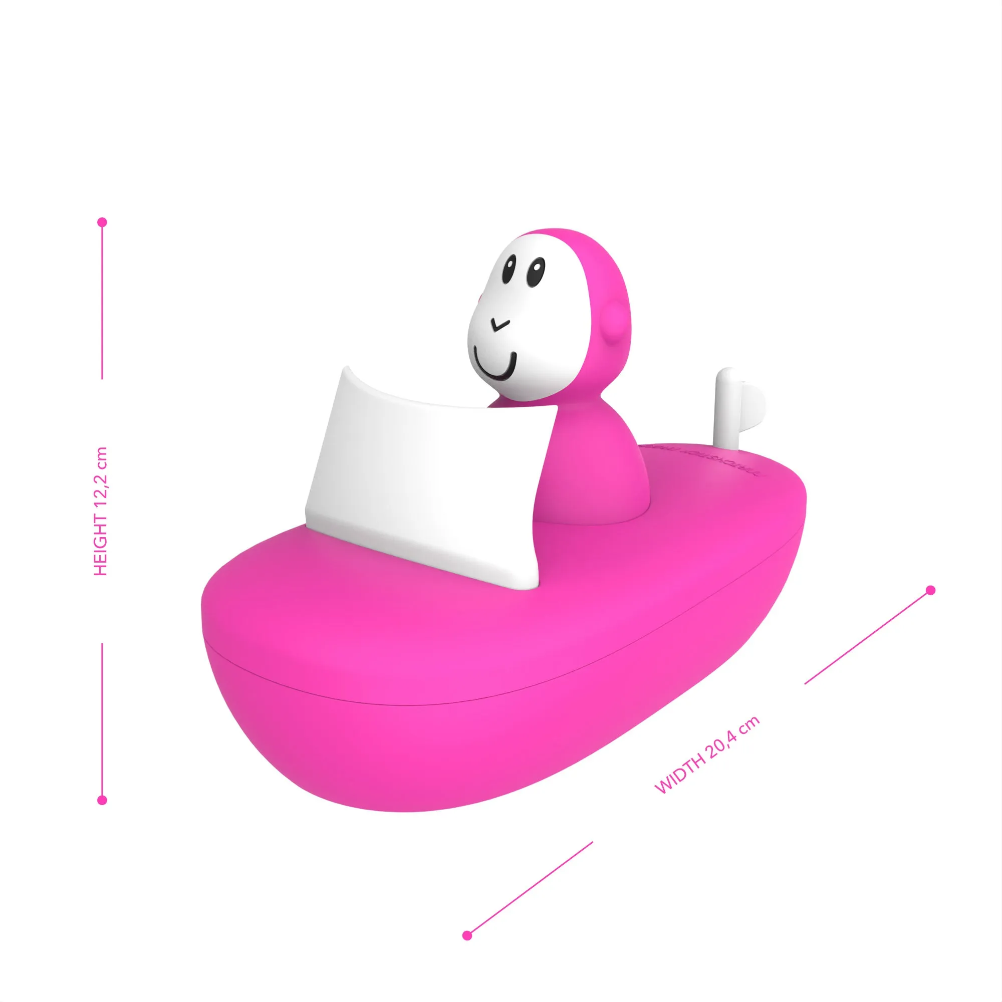 Bathtime Boat Set Pink