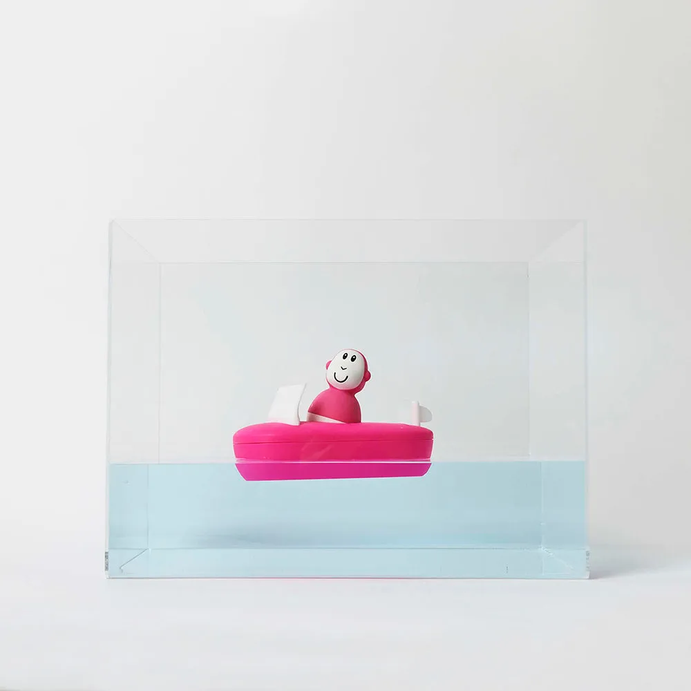 Bathtime Boat Set Pink