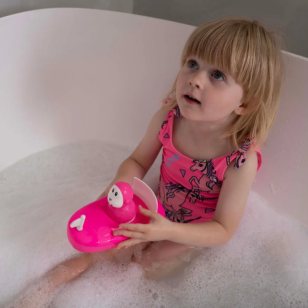Bathtime Boat Set Pink