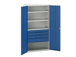 Bott Verso Kitted Cupboard, 3 Shelf & 4 Drawer