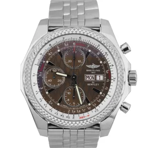 Breitling Bentley GT Day-Date Chronograph Bronze Stainless A13362 44.8mm Watch
