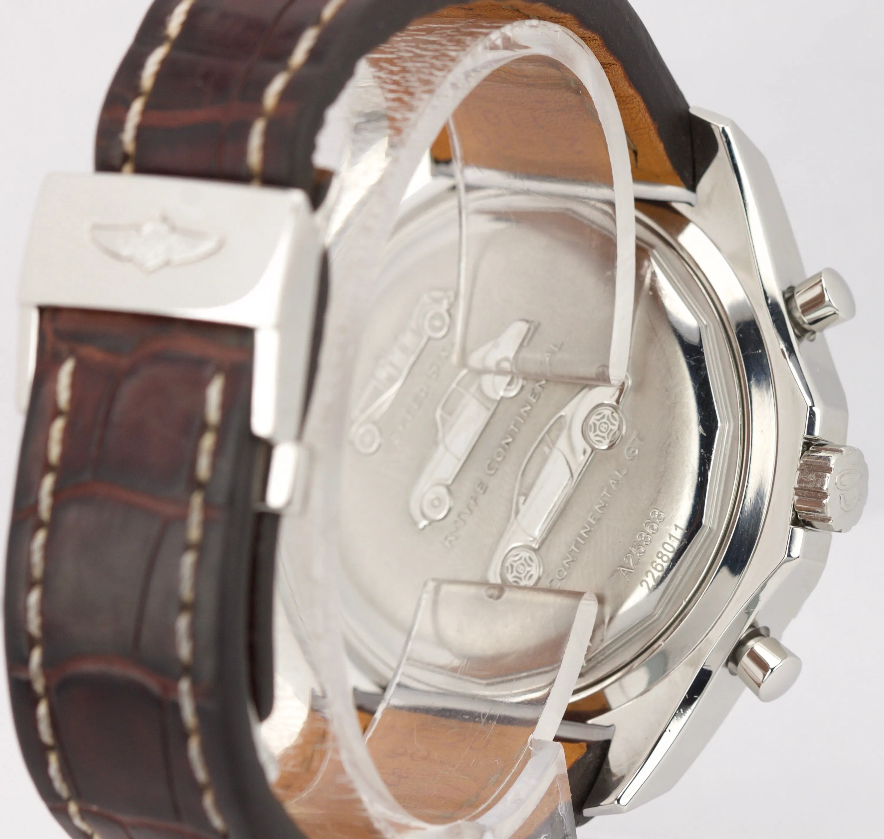 Breitling Bentley Motors Bronze Stainless Steel A25363 48.7mm Chronograph Watch