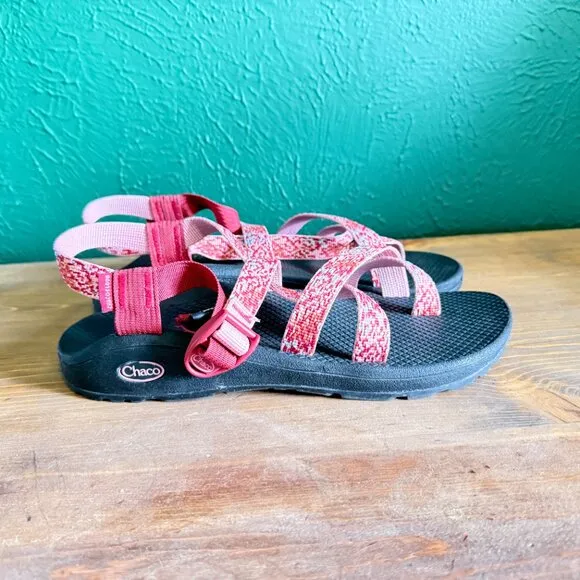 Chaco Z Cloud 2 Cushioned Sandal Women Spray Rhubarb Rose Size 11