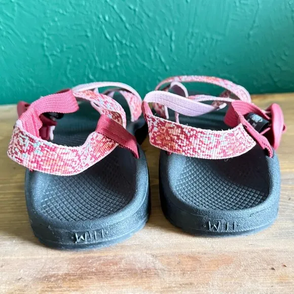 Chaco Z Cloud 2 Cushioned Sandal Women Spray Rhubarb Rose Size 11