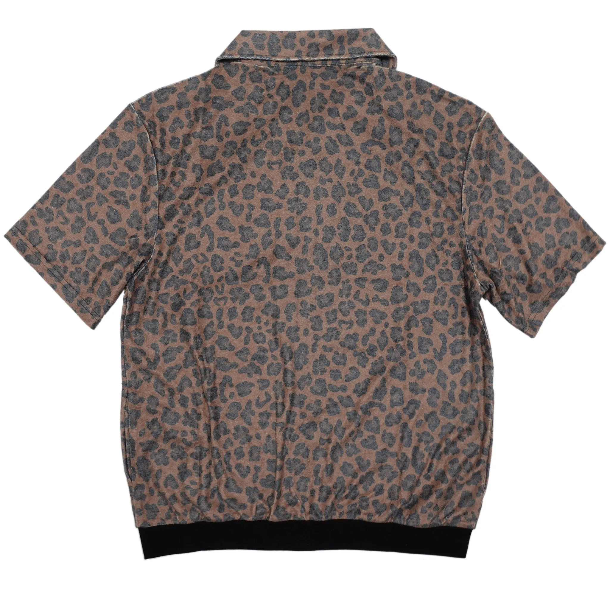 Cheetah TerryButter Zip