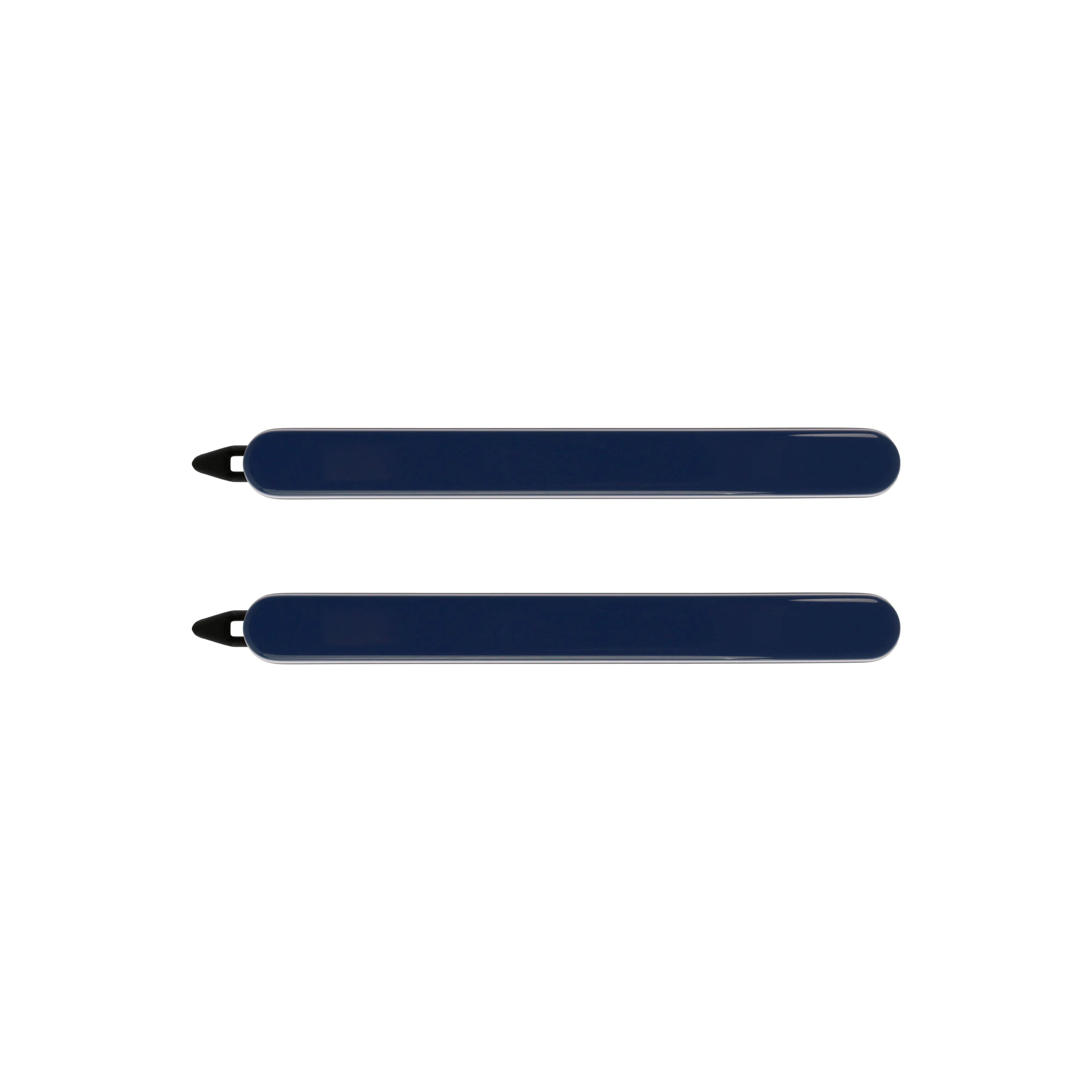 Classic Large Navy Hair Clip Set