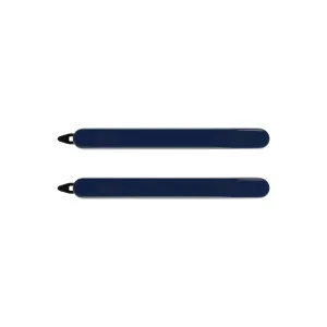 Classic Large Navy Hair Clip Set