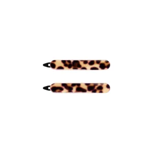 Classic Small Leopard Hair Clip Set
