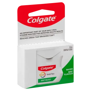 Colgate Total Dental Floss - Mint Waxed
