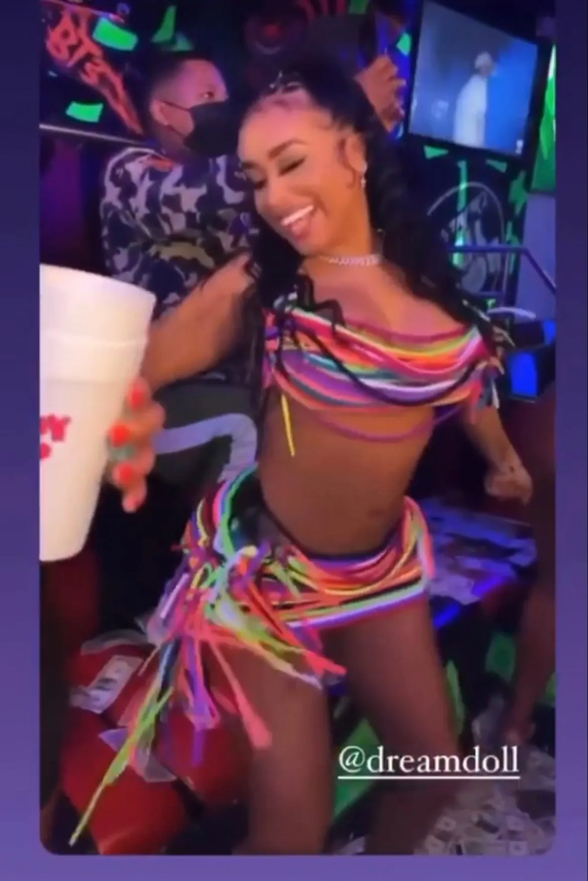Colorful Strappy Candela Set
