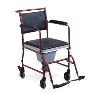 Commode with Removable Arm and Foot rests