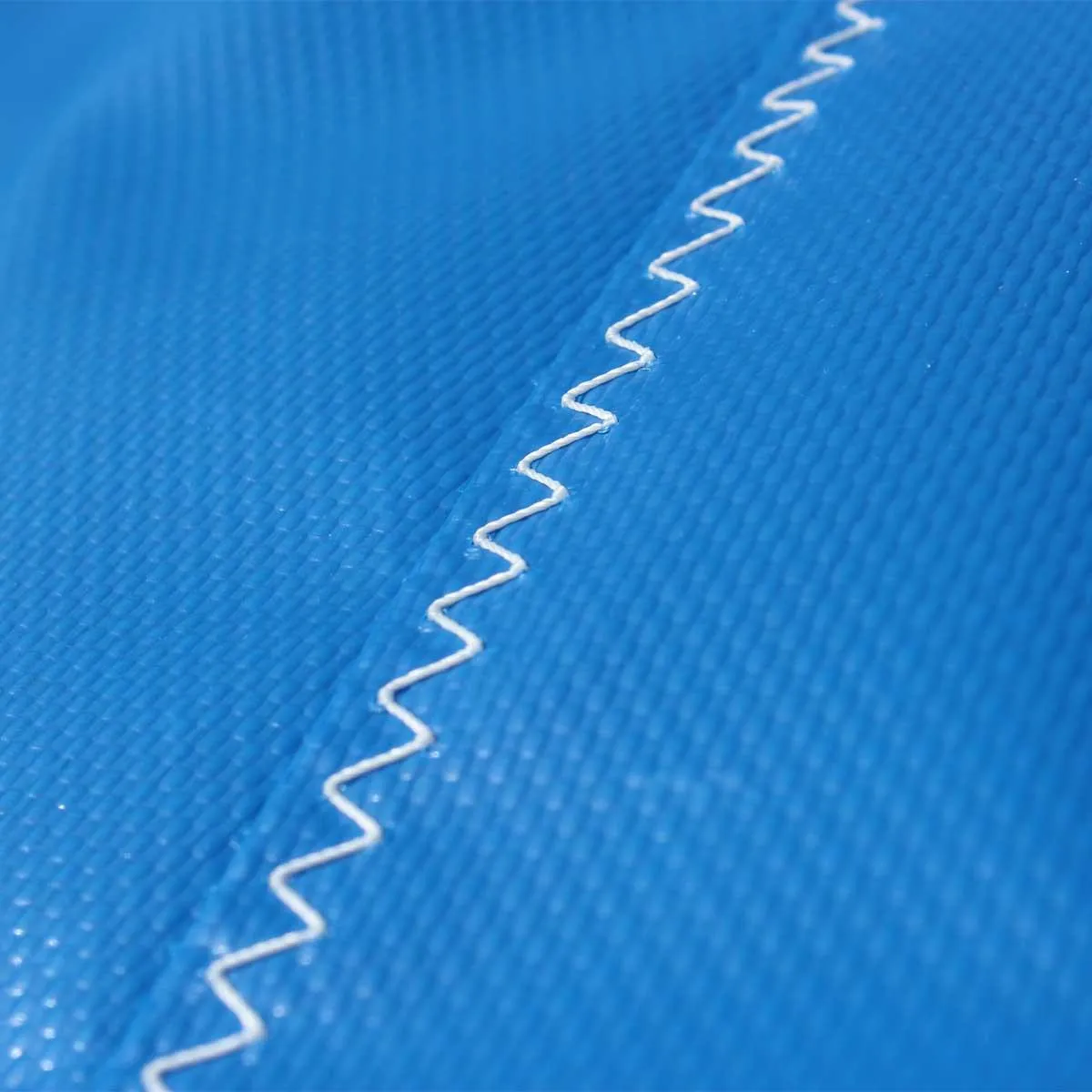 Contender Boat Cover - Boom Up - PVC Blue