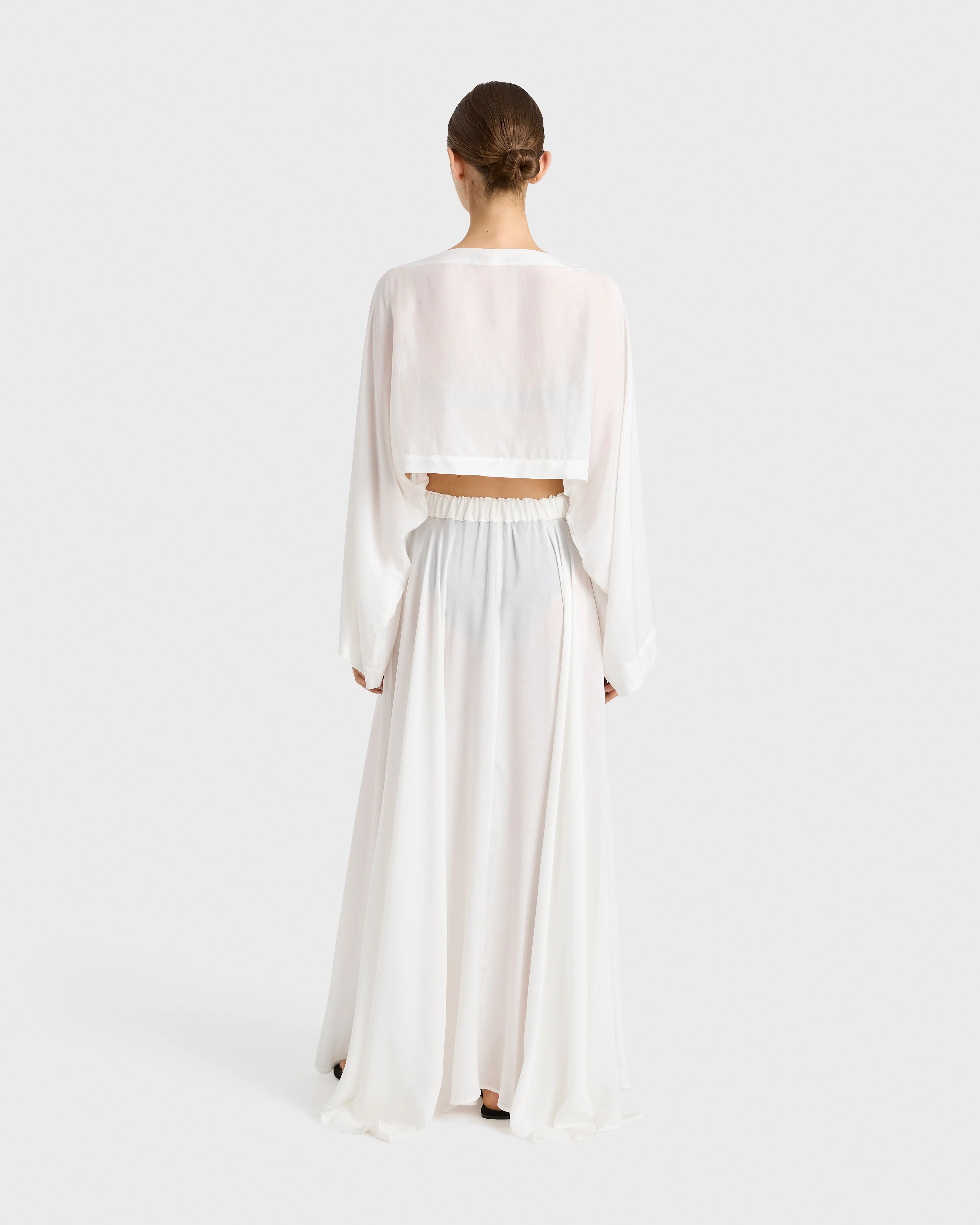 Cremona Kimono Top - White