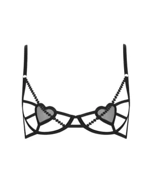 Cristabel Wired Bra - Black -