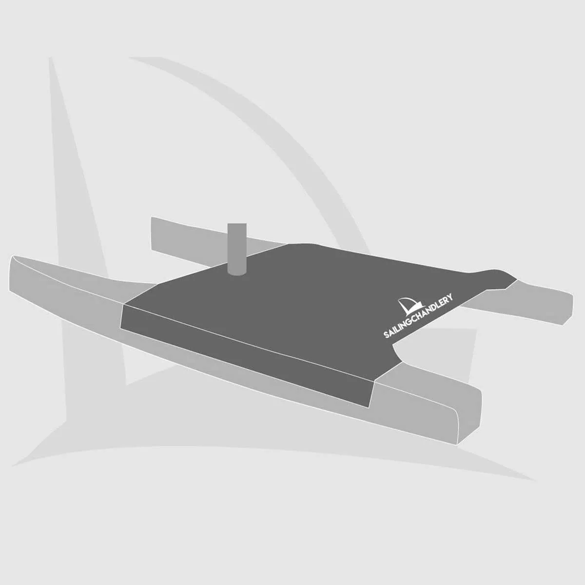 Dart 15 Trampoline Cover - PVC Grey