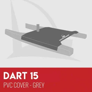 Dart 15 Trampoline Cover - PVC Grey