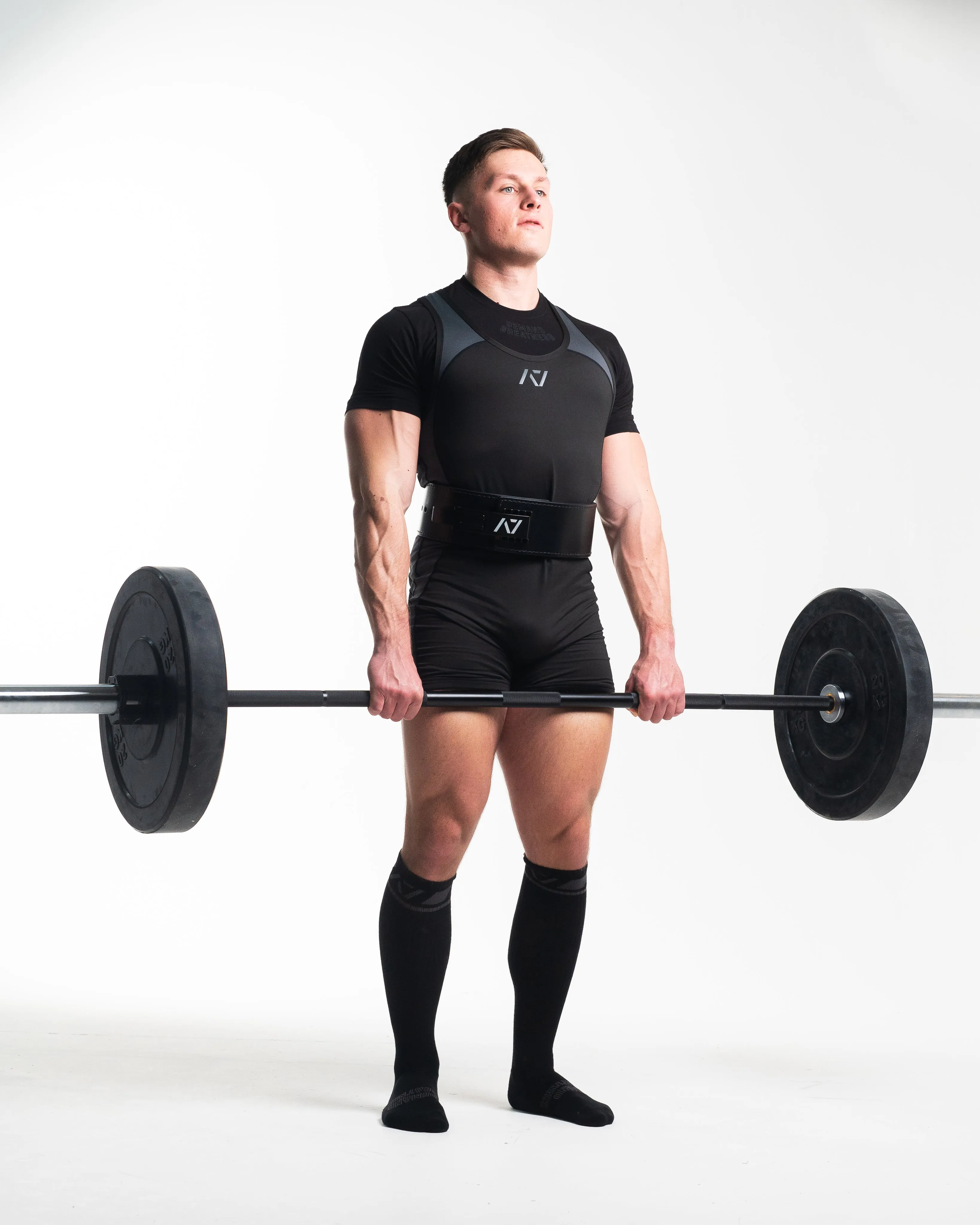 Deadlift Socks - Shadow Stone