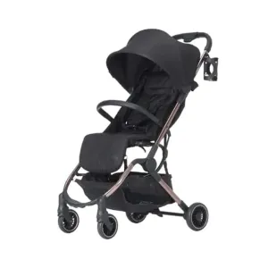 DIDOFY Aster2 Stroller - Black with Bronze Frame