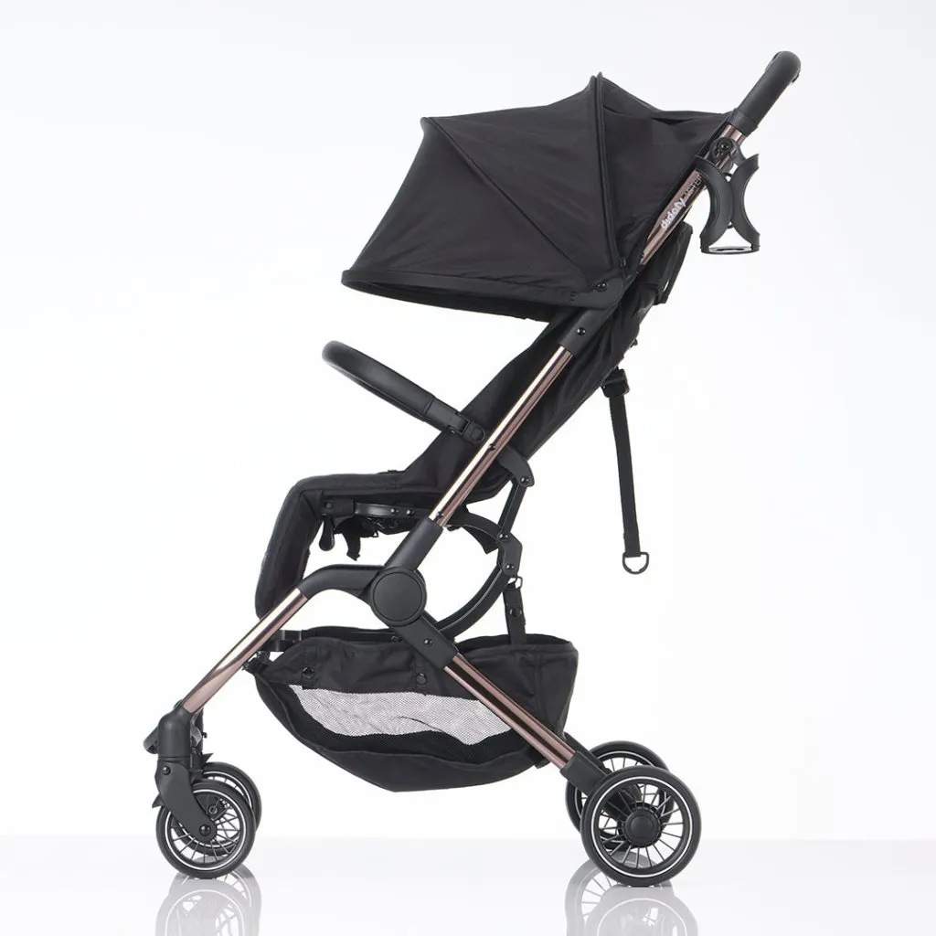 DIDOFY Aster2 Stroller - Black with Bronze Frame