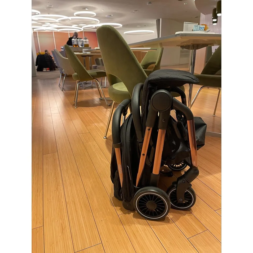 DIDOFY Aster2 Stroller - Grey with Black Frame
