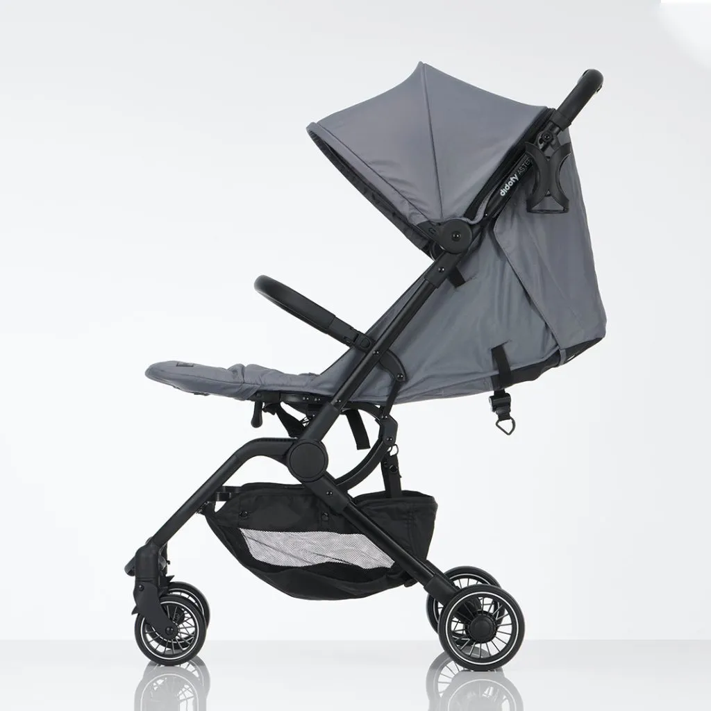 DIDOFY Aster2 Stroller - Grey with Black Frame