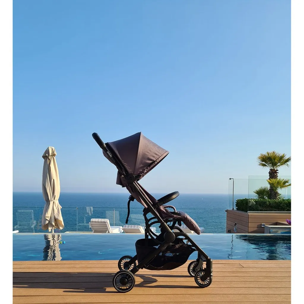DIDOFY Aster2 Stroller - Grey with Black Frame