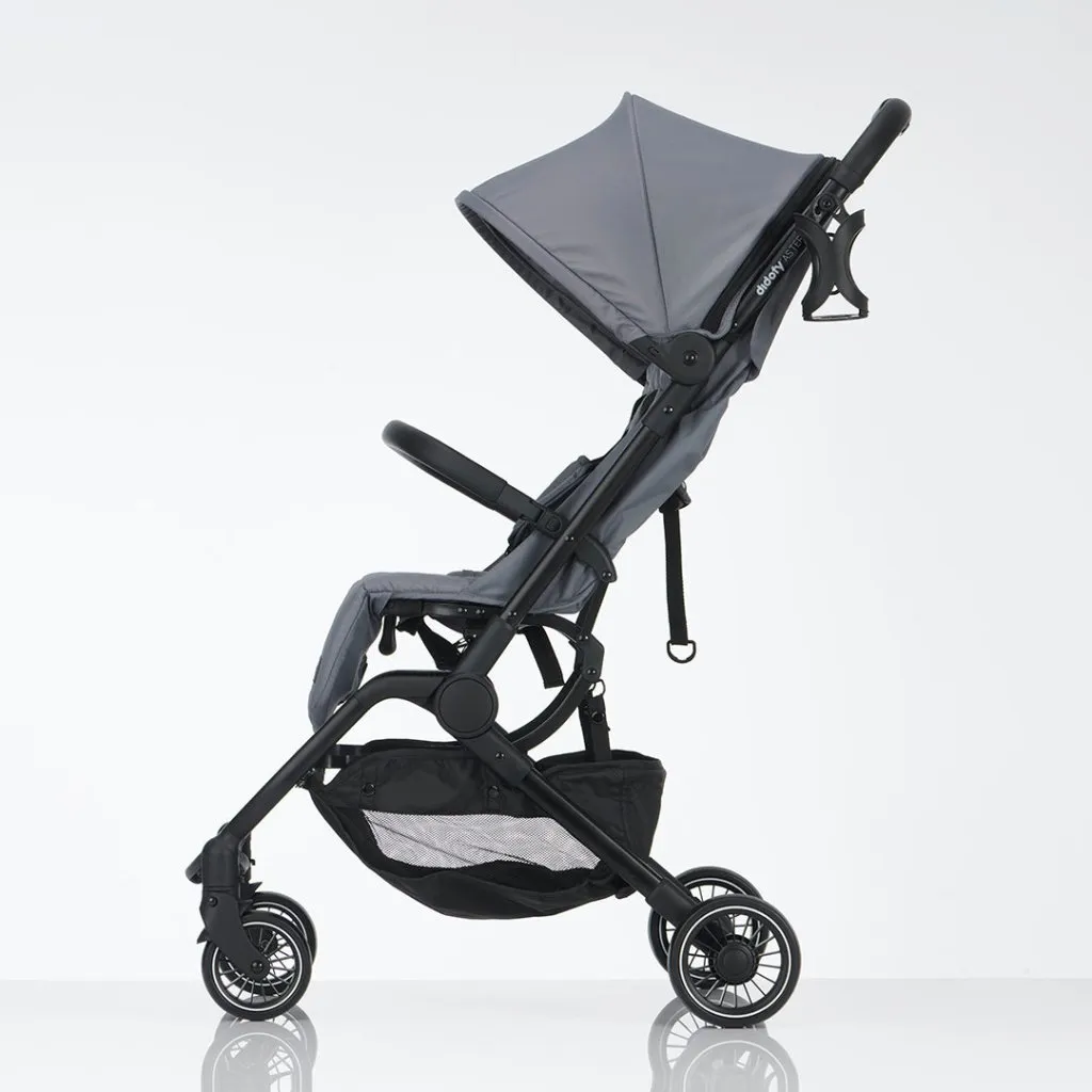 DIDOFY Aster2 Stroller - Grey with Black Frame